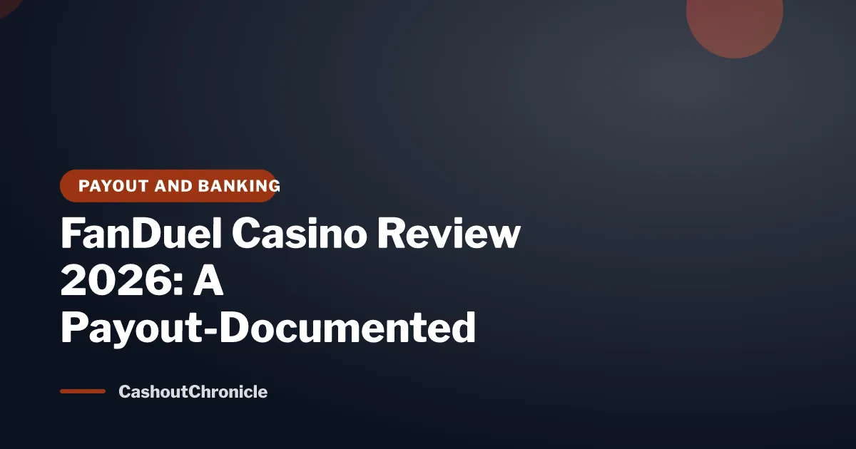 FanDuel Casino Review 2026: A Payout-Documented Verdict